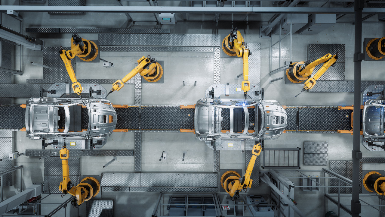 Automated Robot Arm Assembly Line